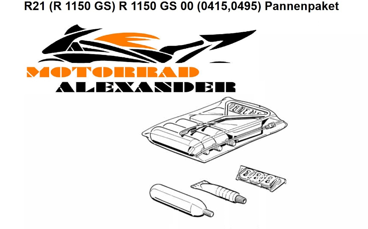 Pannenhilfesatz Schlauchlosreifen